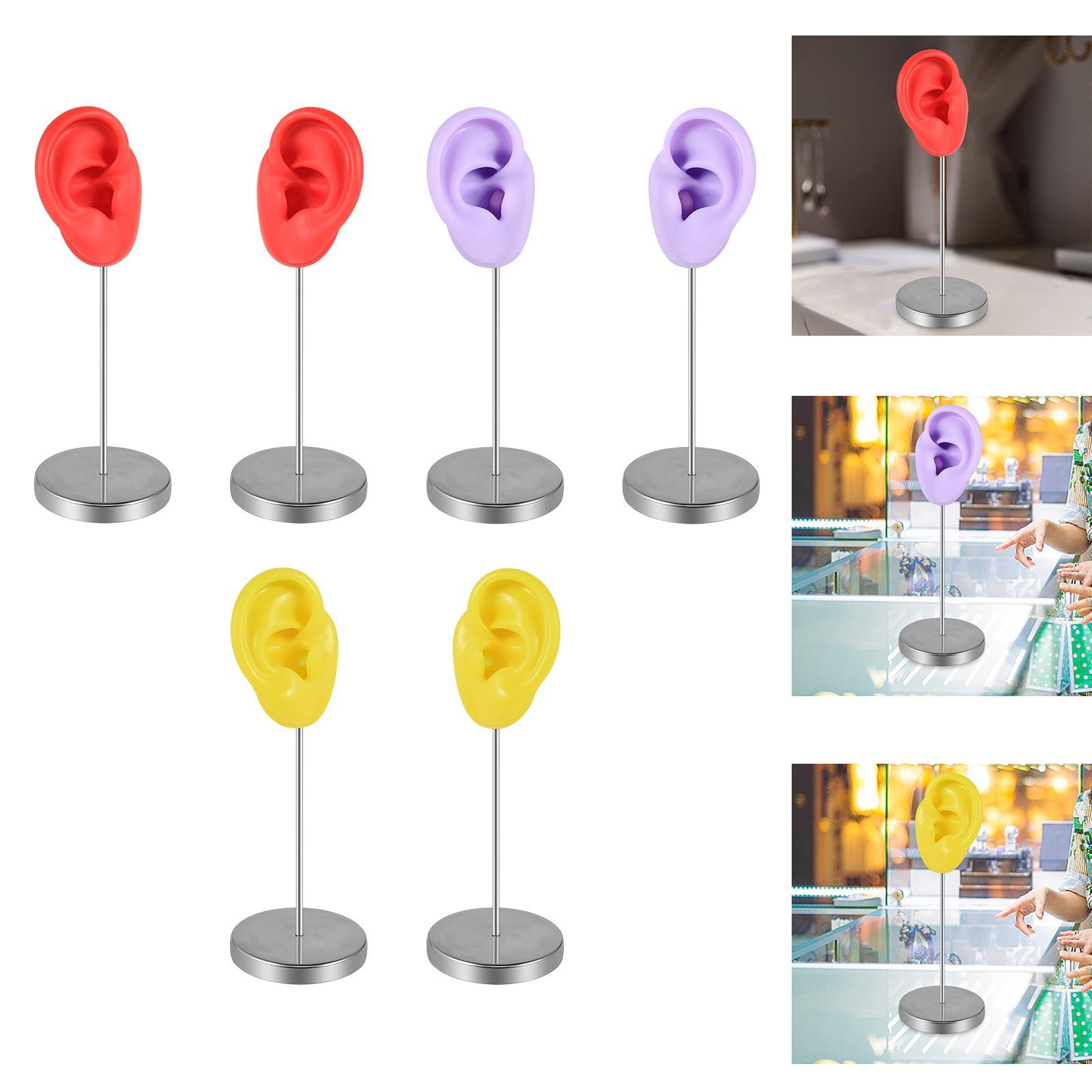 Body Jewelry Vendors - Silicone Ear Model Body Part,Earring Display