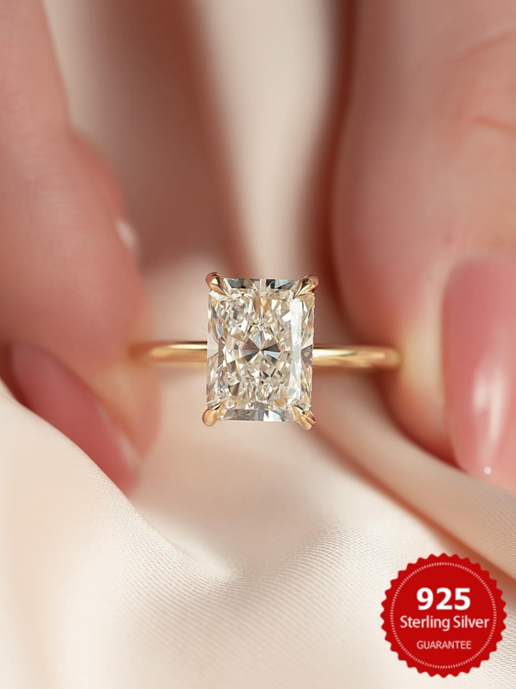Body Jewelry High Quality - 925 Sterling Silve Gorgeous Shiny 1-5CT