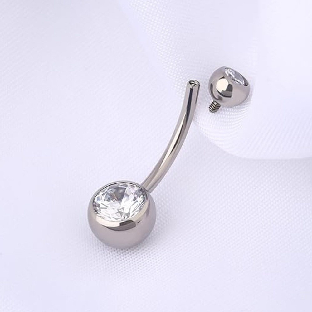 Body Jewelry High Quality - High Quality Titanium Material Belly Button