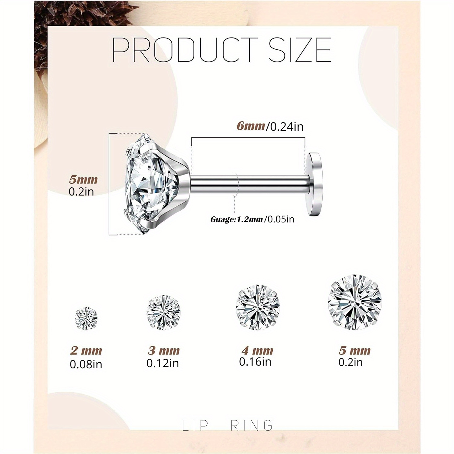 Drperfect Stainless Steel 16G  - Helix Cartilage Ring recension och pris