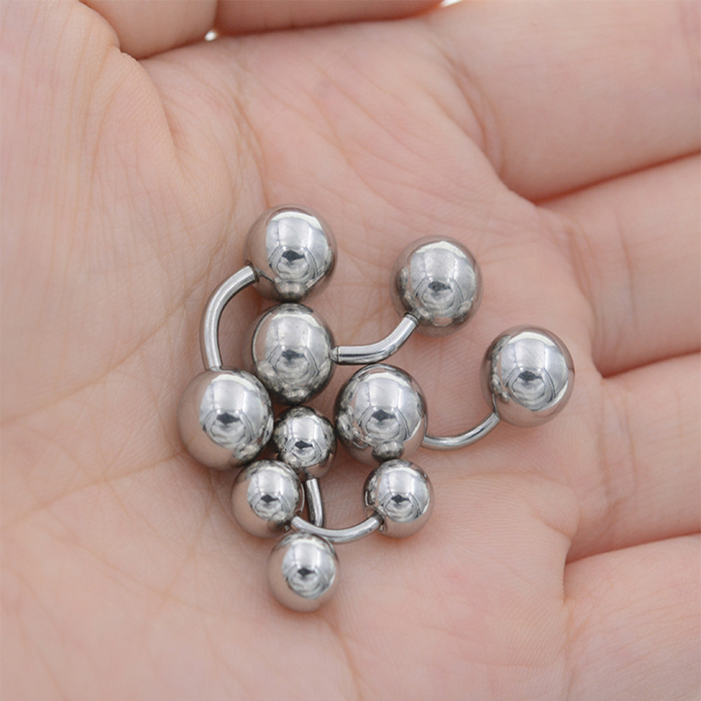 1 Pcs PA Nipple Vaginal Ring b - Nipple Bar Curved recension och pris