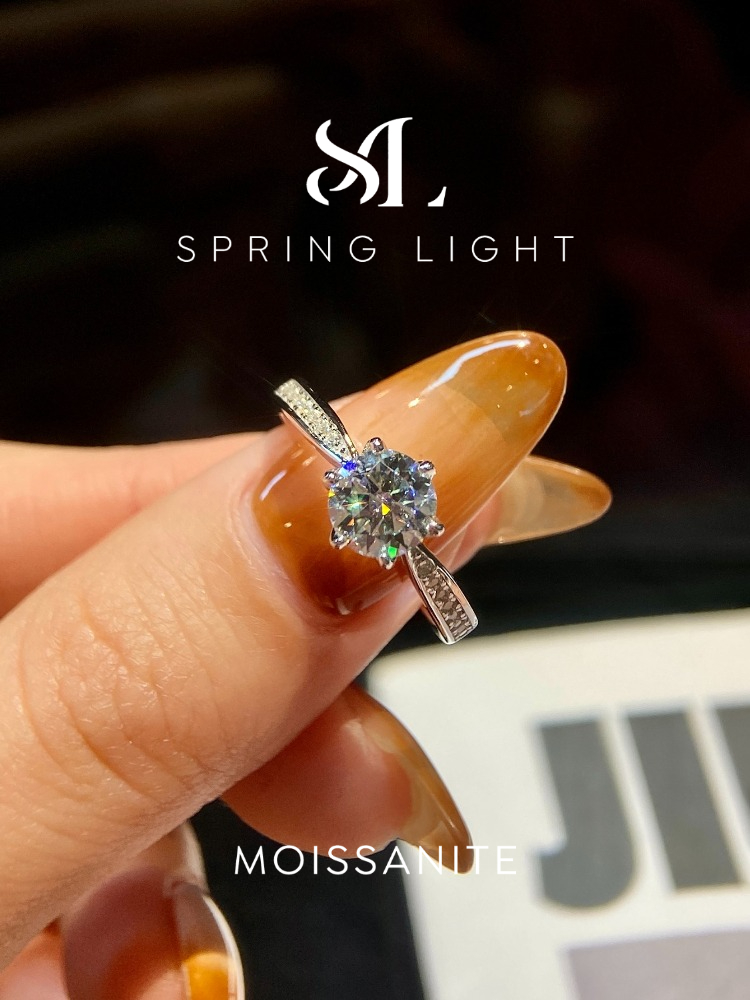  Real 0.5-1CT Moissanite Diamo - Body Jewelry High Quality recension och pris