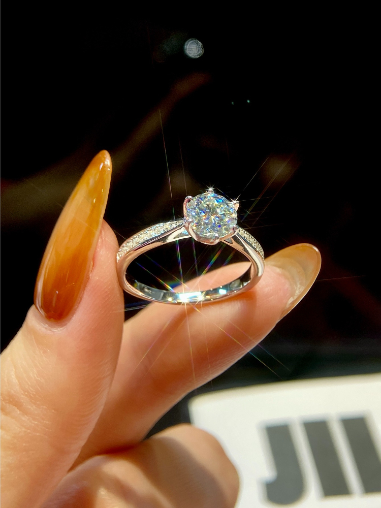  Real 0.5-1CT Moissanite Diamo - Body Jewelry High Quality recension och pris