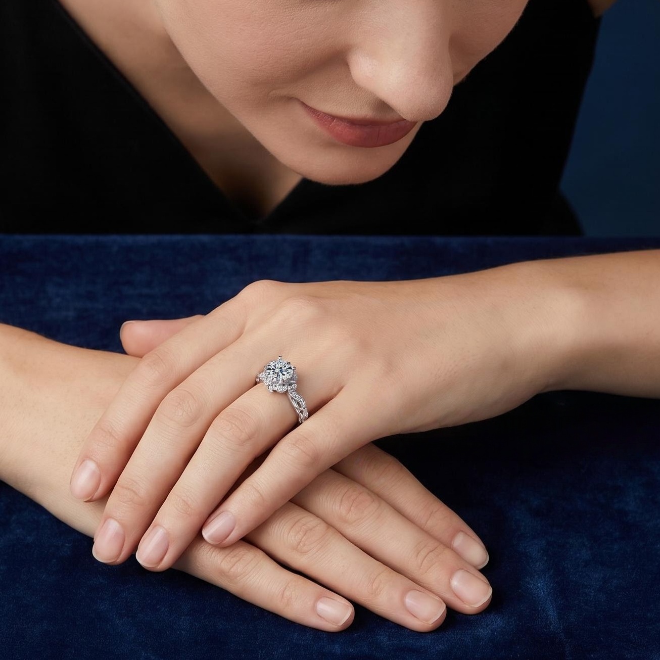 925 Sterling Silver Ring High  - Body Jewelry High Quality recension och pris