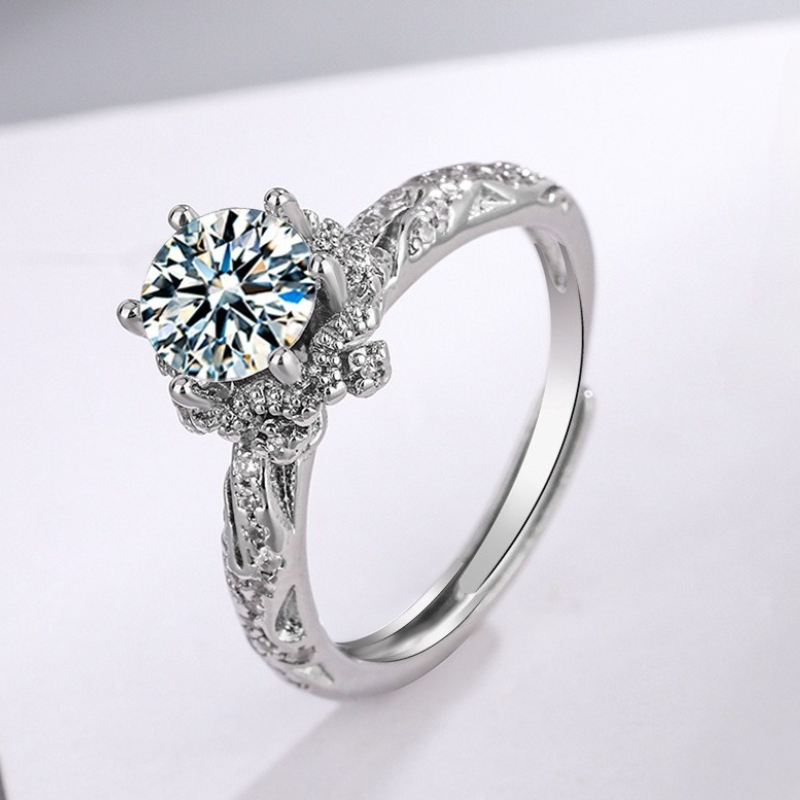 925 Sterling Silver Ring High  - Body Jewelry High Quality recension och pris