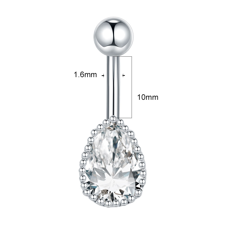  1pc Belly Button Piercing fo - Helix Cartilage Ring recension och pris