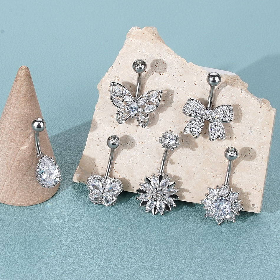  1pc Belly Button Piercing fo - Helix Cartilage Ring recension och pris