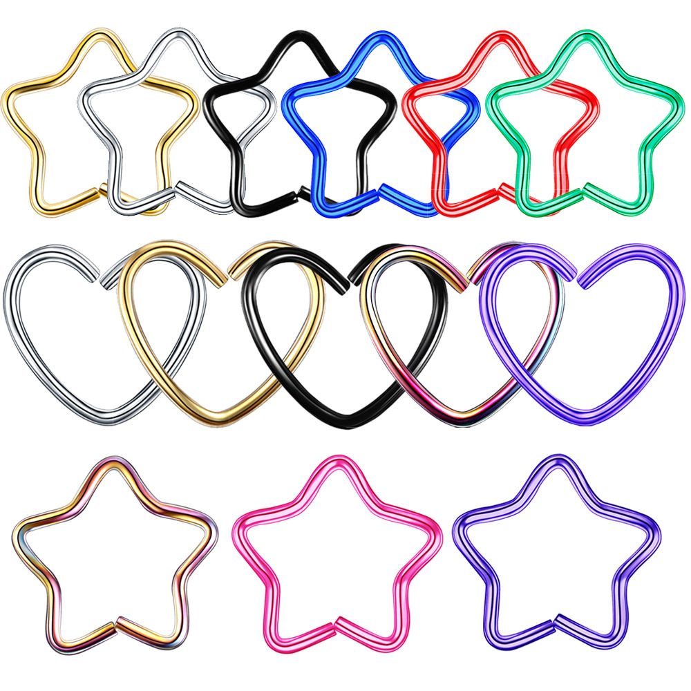 Body Jewelry Surgical Steel Da - Helix Cartilage Ring recension och pris