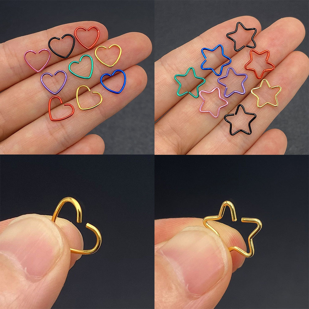 Body Jewelry Surgical Steel Da - Helix Cartilage Ring recension och pris