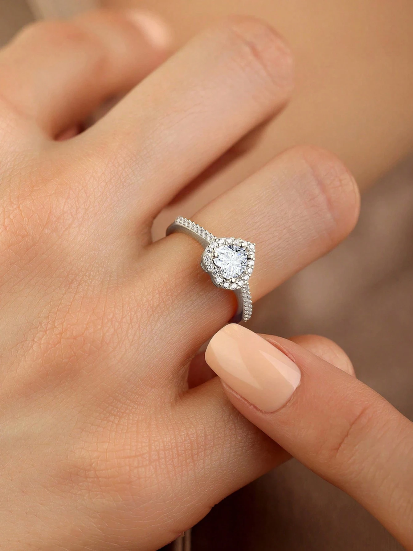Gorgeous Zircon Romantic Love  - Body Jewelry High Quality recension och pris