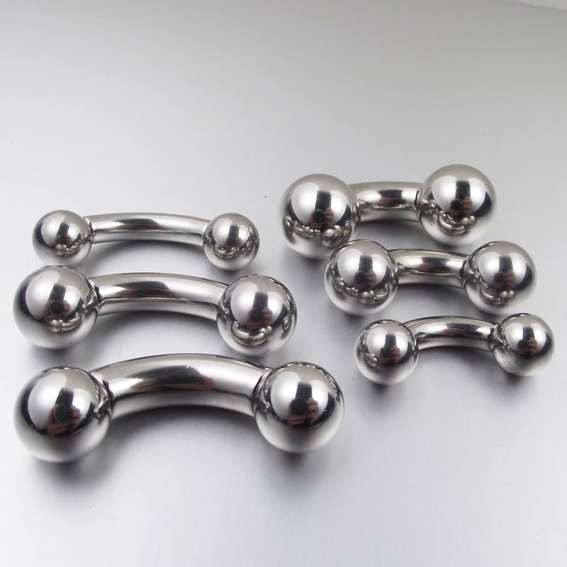 1Pc Big Size Straight Barbell  - Nipple Bar Curved recension och pris