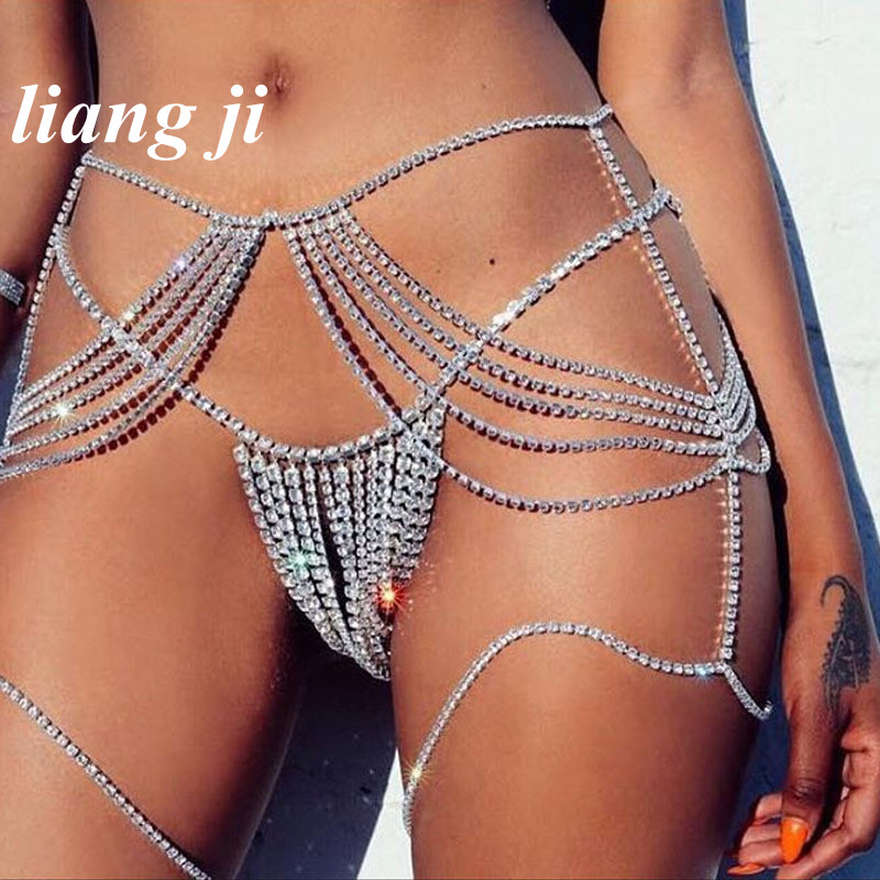 Sexy Body Chain Waist Chain Cr - Body Jewelry Bra recension och pris