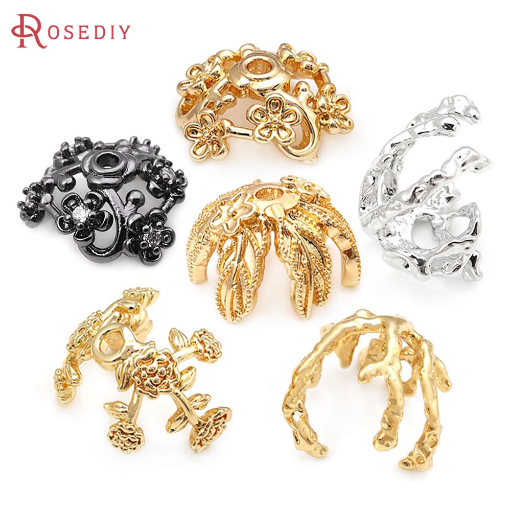18K Gold Color Brass Flower Sh - Body Jewelry High Quality recension och pris