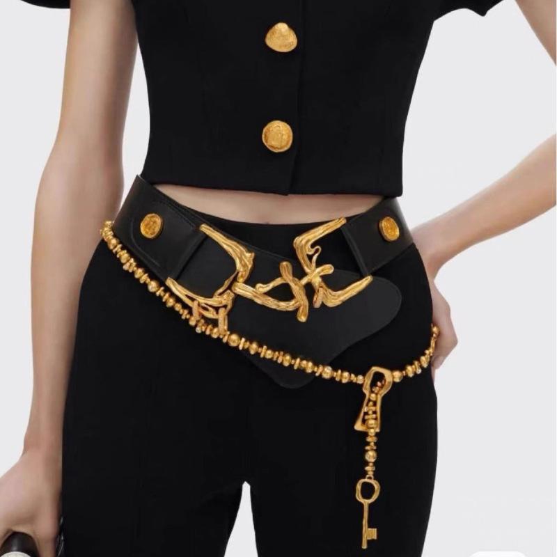 Exaggerated Irregular Beaded C - Body Jewelry Necklace recension och pris