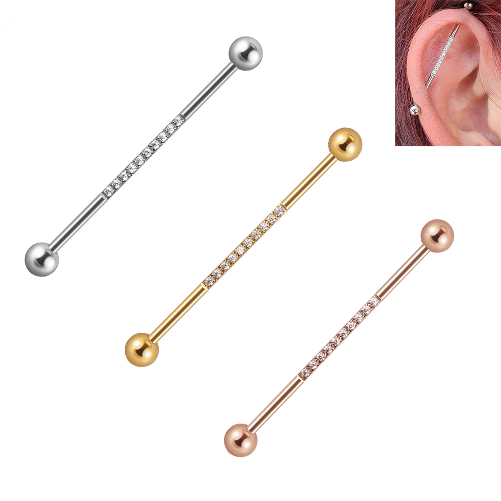 1/3Pcs Stainless Steel Industr - Industrial Barbell Long recension och pris