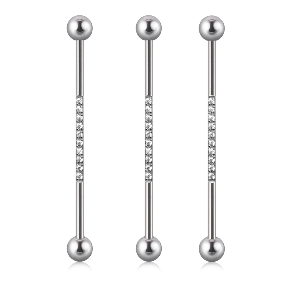 1/3Pcs Stainless Steel Industr - Industrial Barbell Long recension och pris