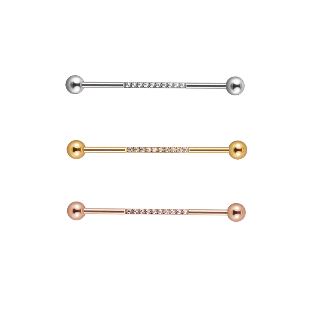 1/3Pcs Stainless Steel Industr - Industrial Barbell Long recension och pris