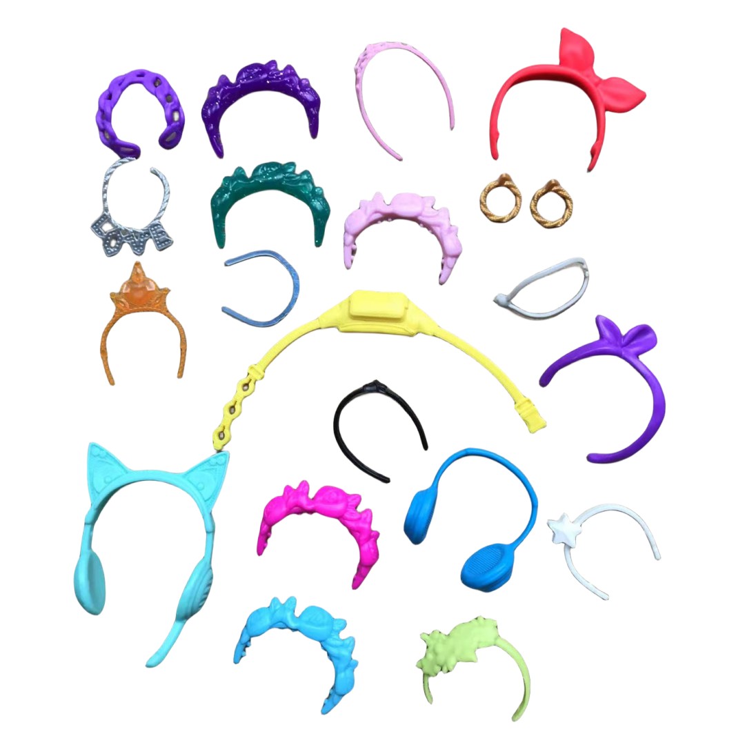 Multi-Shape Doll Headband Earr - Body Jewelry Necklace recension och pris