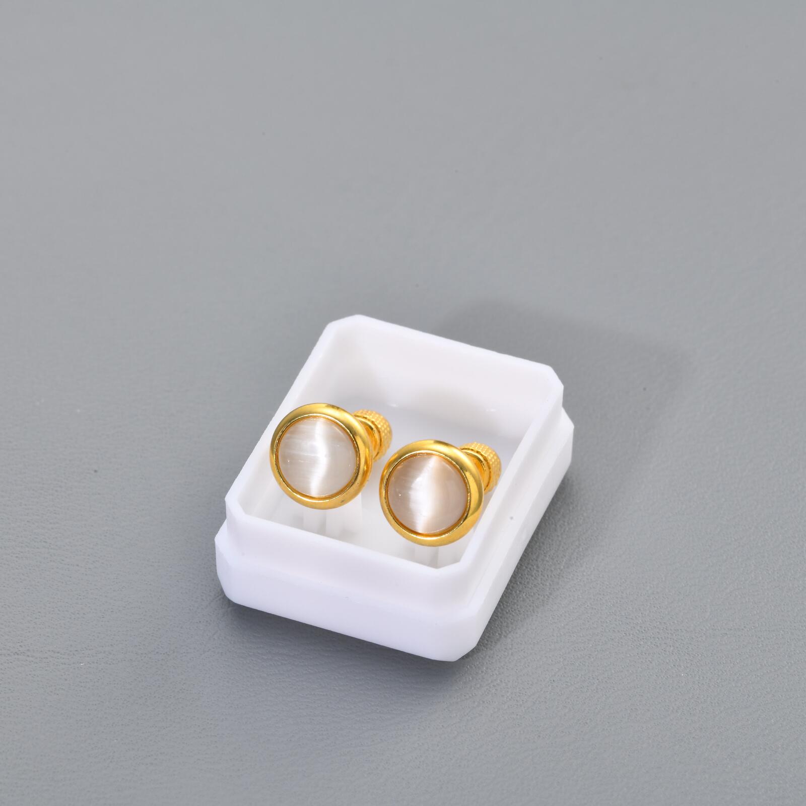 Birthstone Stud Earring for Wo - Body Jewelry Flat Back recension och pris