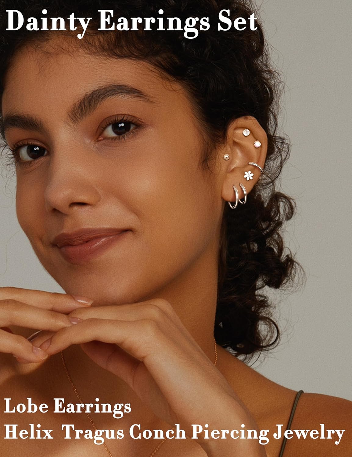 FASACCO 1 Pair Surgical Steel  - Body Jewelry Flat Back recension och pris